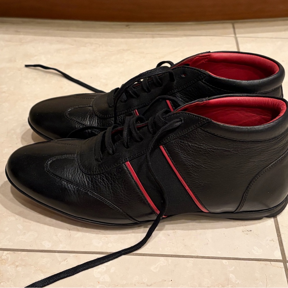 Carlos Santana black shoes